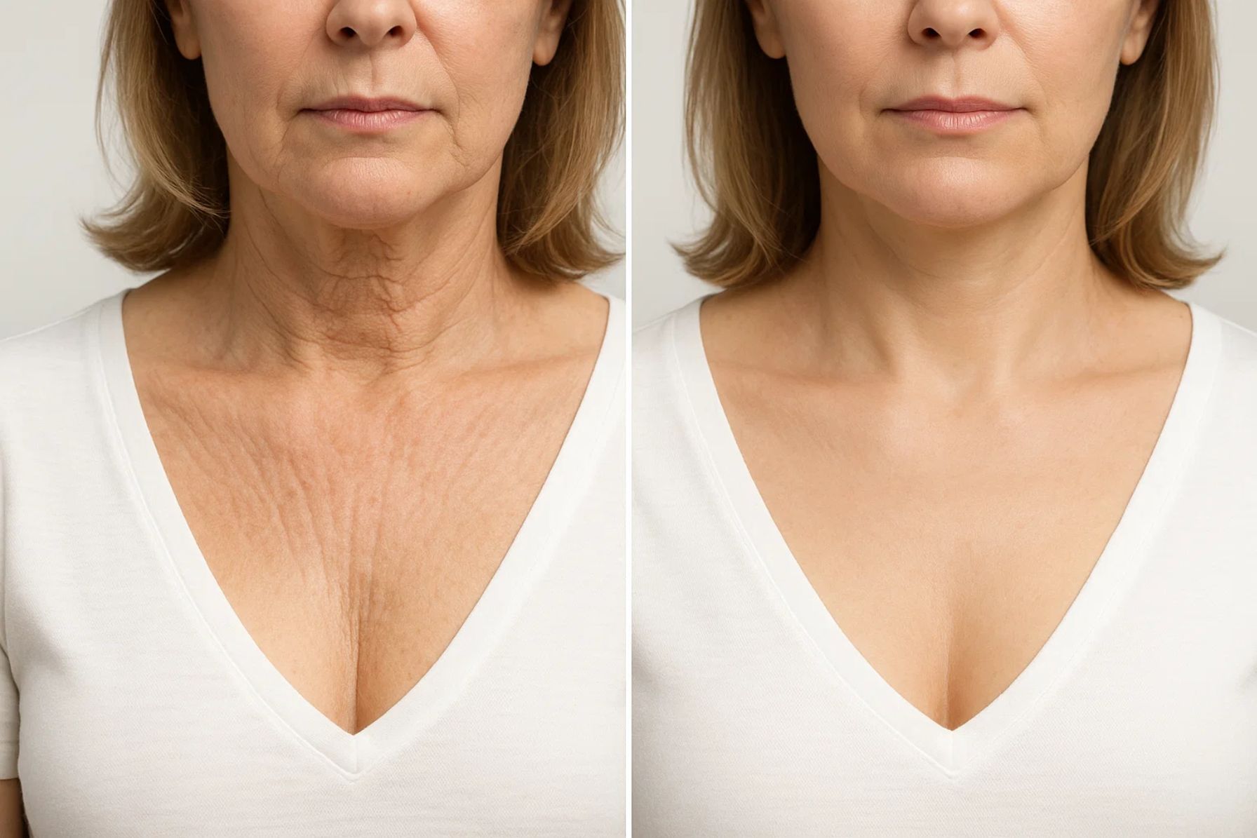 Zone décolleté HIFU